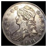 1811 Capped Bust Half Dollar NEARLY UNCIRCULATED