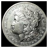 1883-S Silver Morgan Dollar CHOICE AU