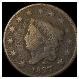 1827 Coronet Head Large Cent LIGHTLY  CIRCULATED