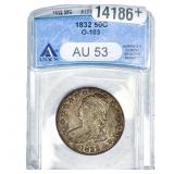 1832 Capped Bust Half Dollar ANACS AU53