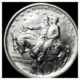 1925 Stone Mountain Silver Half Dollar UNCIRCULATE