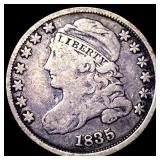 1835 Capped Bust Dime LIGHTLY CIRCULATED