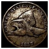 1857 Flying Eagle Cent LIGHTLY CIRCULATED