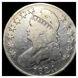 1824 Capped Bust Half Dollar LIGHTLY CIRCULATED