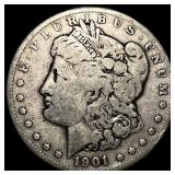 1901-S Silver Morgan Dollar NICELY CIRCULATED