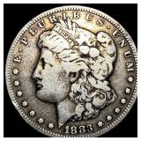 1883-CC Silver Morgan Dollar LIGHTLY CIRCULATED