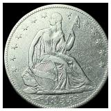 1855-O Silver Half Dollar CLOSELY  UNCIRCULATED