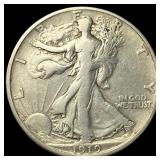 1919-S Walking Liberty Half Dollar LIGHTLY  CIRCU