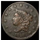1828 Coronet Head Large Cent LIGHTLY  CIRCULATED
