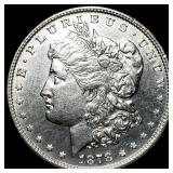1878-S Silver Morgan Dollar CLOSELY UNCIRCULATED