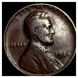 1924-D Lincoln Wheat Cent LIGHTLY CIRCULATED