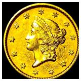 1853 $1 Gold Liberty Head UNCIRCULATED