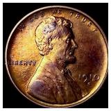 1910-S Lincoln Wheat Cent CLOSELY UNCIRCULATED