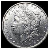1900-S Silver Morgan Dollar CHOICE AU