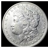 1904-S Silver Morgan Dollar CLOSELY  UNCIRCULATED