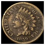 1859 Indian Head Cent LIGHTLY CIRCULATED