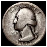 1932-D Silver Washington Quarter LIGHTLY CIRCULATE