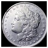 1878 Morgan Silver Dollar NEARLY UNCIRCULATED