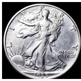 1935-S Silver Walking Liberty Half Dollar CLOSELY