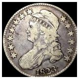 1823 Capped Bust Half Dollar NICELY CIRCULATED