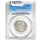 1926-D Standing Liberty Quarter PCGS MS64