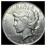 1928-S Silver Peace Dollar UNCIRCULATED