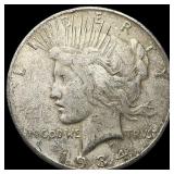 1934-S Peace Silver Dollar NEARLY  UNCIRCULATED