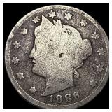1886 Liberty Head Nickel NICELY CIRCULATED