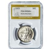 1925 Stone Mountain Half Dollar PGA MS66+