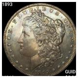 1893 Morgan Silver Dollar UNCIRCULATED