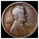 1911-S Lincoln Wheat Cent NICELY CIRCULATED