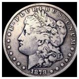 1878 Silver Morgan Dollar LIGHTLY CIRCULATED