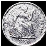 1873-S Silver Half Dime HIGH GRADE