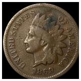1869 Indian Head Cent NICELY CIRCULATED