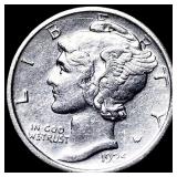 1925-S Silver Mercury Dime CLOSELY UNCIRCULATED