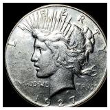 1927-S Silver Peace Dollar UNCIRCULATED