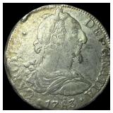 1783-Mo FM Silver 8 Reales (Mexico City Mint)  HI