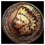 1908-S Indian Head Cent NICELY CIRCULATED