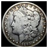 1893 Silver Morgan Dollar NICELY CIRCULATED