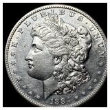 1884-S Silver Morgan Dollar CLOSELY UNCIRCULATED