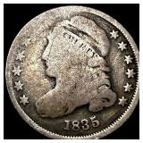 1835 Capped Bust Dime NICELY CIRCULATED