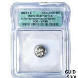 350-300 BC Ancient Greek, Kios Silver Hemidrachm I