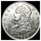 1832 Capped Bust Silver Half Dollar UNCIRCULATED