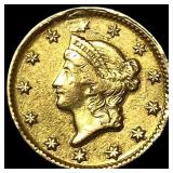 1851 Gold $1 Liberty Head Type 1 HIGH GRADE