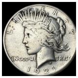 1921 Silver Peace Dollar CLOSELY UNCIRCULATED