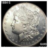 1884-S Morgan Silver Dollar UNCIRCULATED +