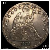 1871 Seated Liberty Dollar HIGH GRADE