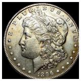1896 Morgan Silver Dollar CLOSELY UNCIRCULATED