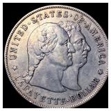 1900 Silver Lafayette Dollar NEARLY UNCIRCULATED