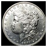 1891-S Silver Morgan Dollar CLOSELY UNCIRCULATED